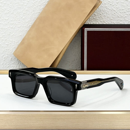 BELVEDERE JMM Cross-border Handmade Luxury Fashion Square Vacation Trendy Version Men's and Women's Sunglasses Outdoor Sunglasses