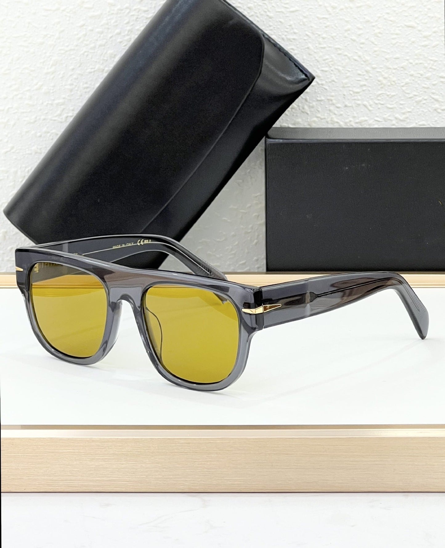 Cross-border European and American Fashion Sunglasses Women's Anti-ultraviolet Retro Plate Glasses High-end Men's Big-name Sunglasses