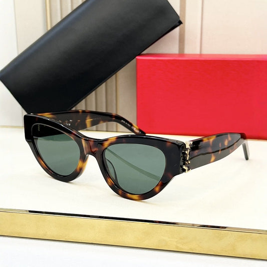 Cross-border Poplar Forest Sunglasses M94 High Version Xiaohongshu Hot Sale Fashion Retro Cat Eye Sunglasses Women's High Sense