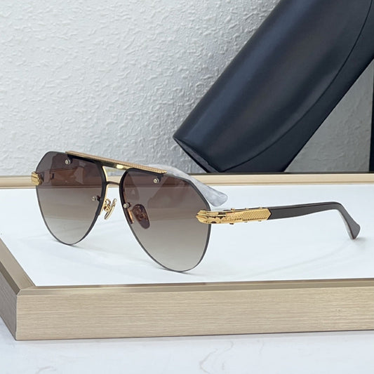 Cross-border New Toad Glasses Men's High-end Sunglasses MAY Fashion Trend UV-proof Sunglasses High Version