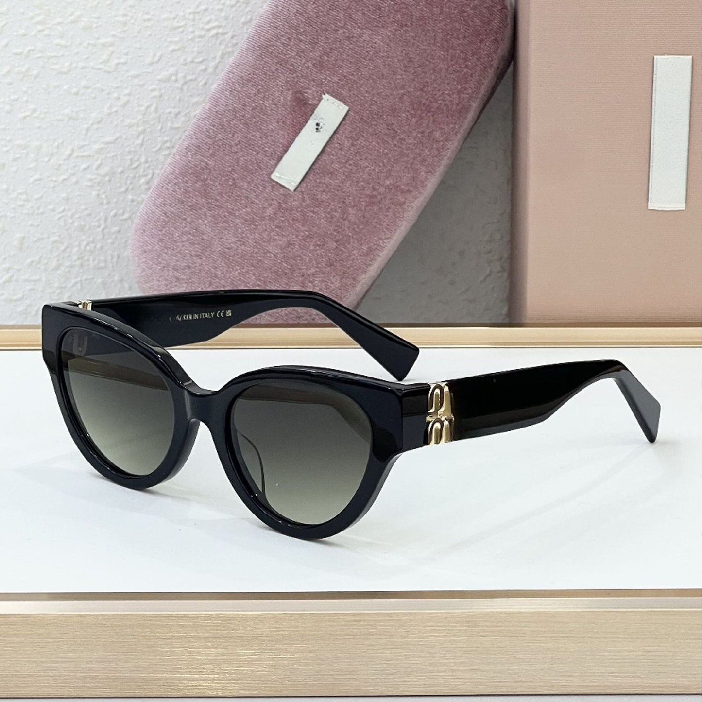 Mijia's New Cross-border Personalized Cat's Eye Fashion Sunglasses High-quality Slim Sunglasses Women's UV Protection SMU01V