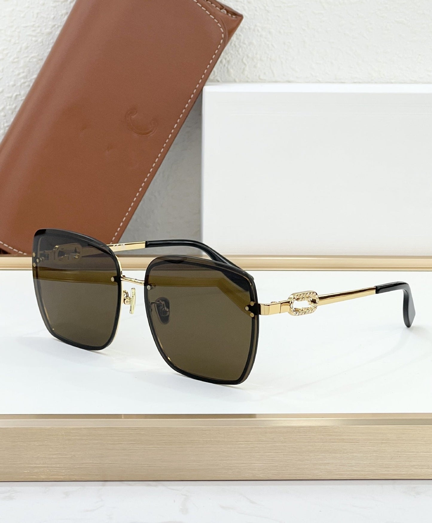 Cross-border European and American Arc de Triomphe new box fashion sunglasses men's high-end big-name sunglasses women's UV protection