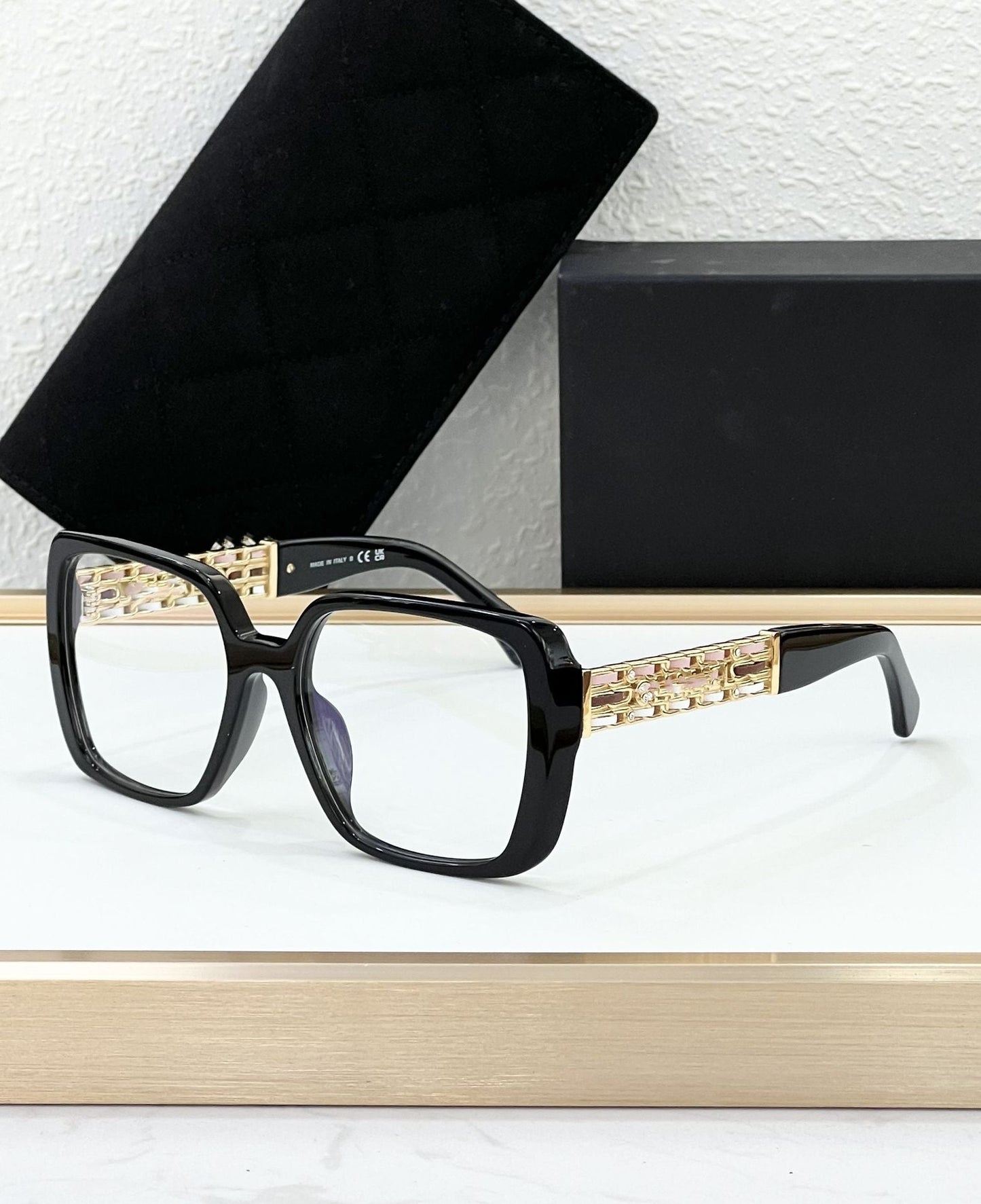 New Xiaoxiangfeng Sunglasses Women's High-end Fashion Large-frame Square Retro Wind Sunshade UV-proof Sunglasses