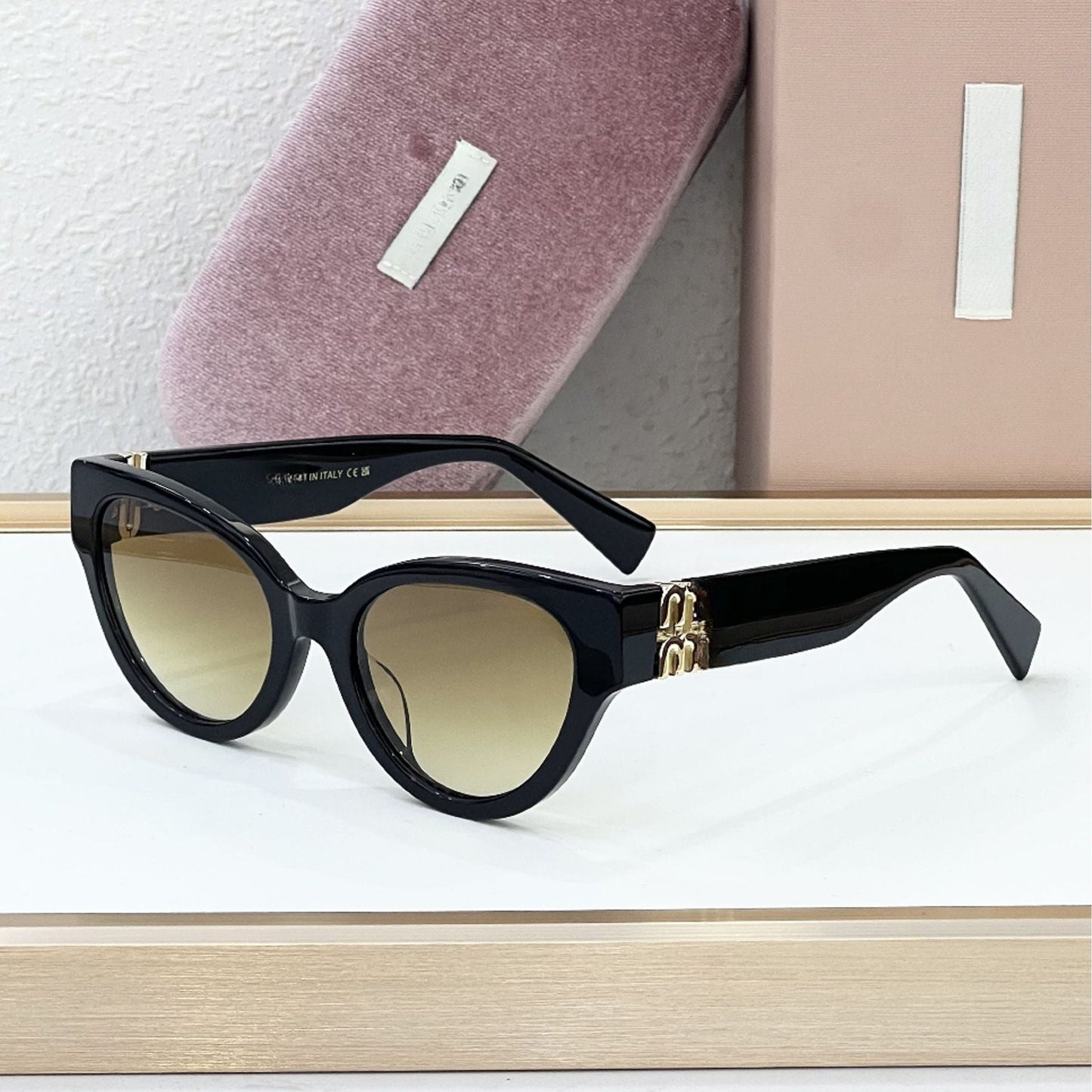 Mijia's New Cross-border Personalized Cat's Eye Fashion Sunglasses High-quality Slim Sunglasses Women's UV Protection SMU01V