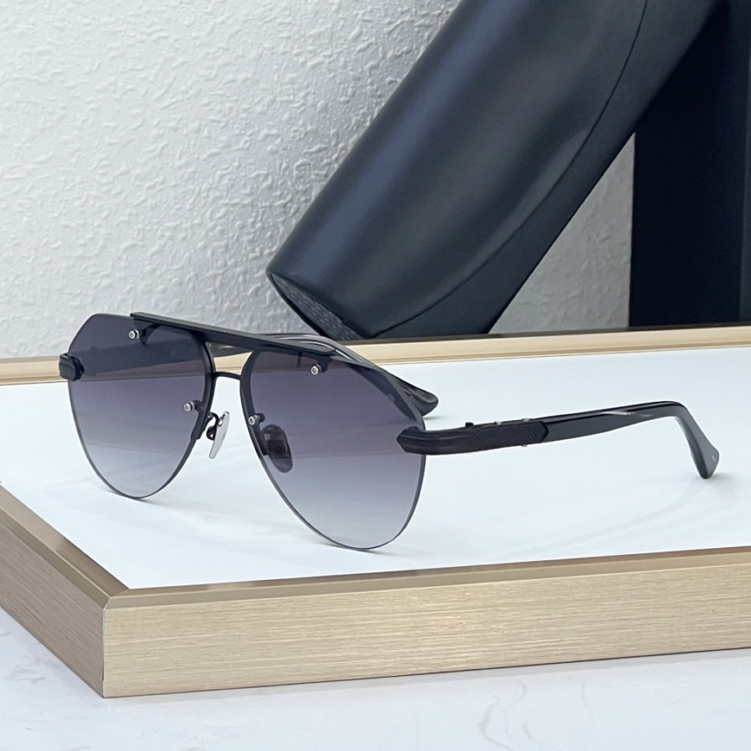 Cross-border New Toad Glasses Men's High-end Sunglasses MAY Fashion Trend UV-proof Sunglasses High Version