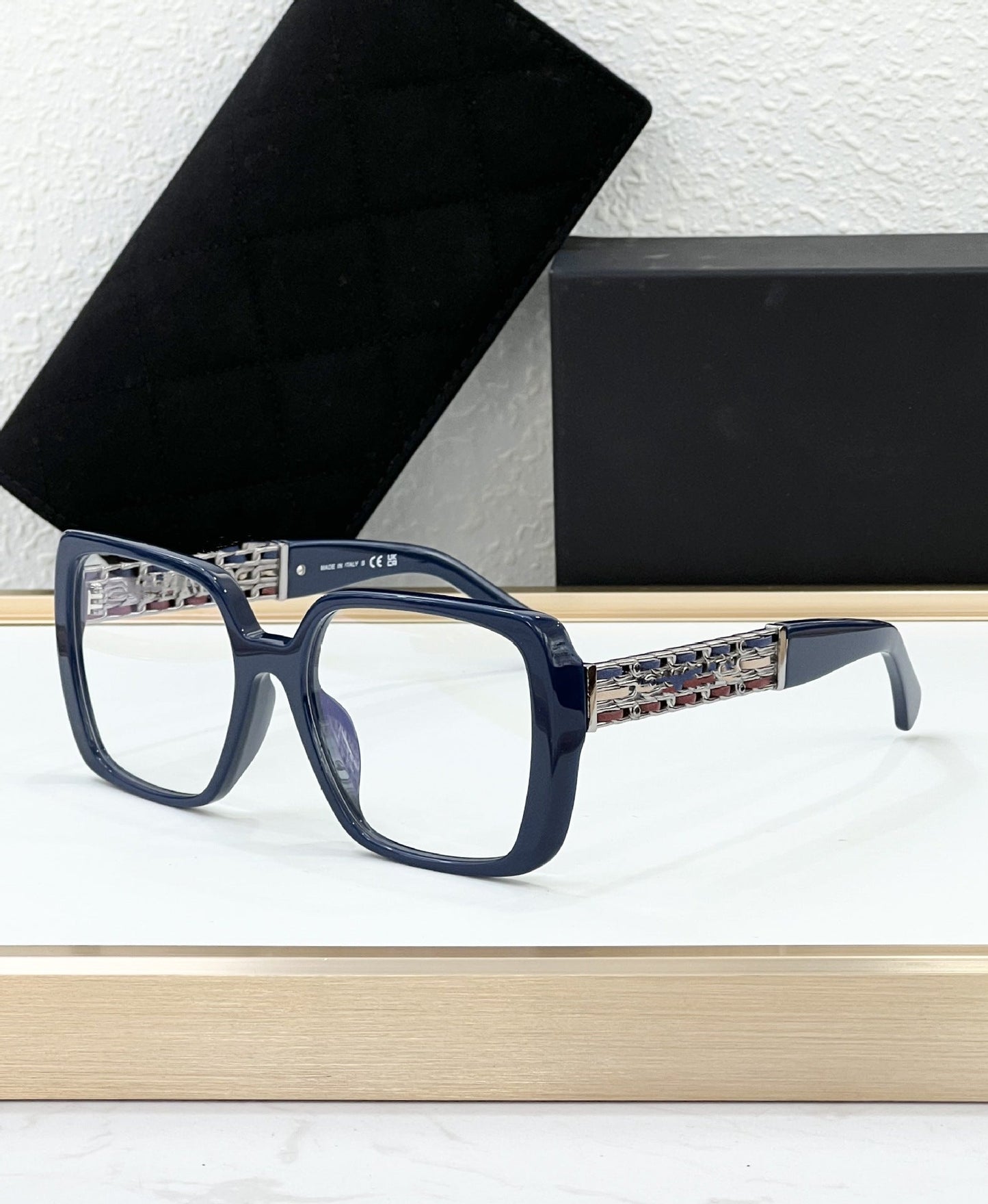 New Xiaoxiangfeng Sunglasses Women's High-end Fashion Large-frame Square Retro Wind Sunshade UV-proof Sunglasses