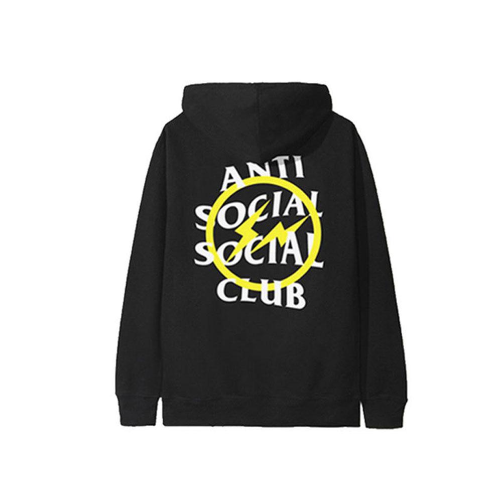 ASSCxFragmented Black Hoodie