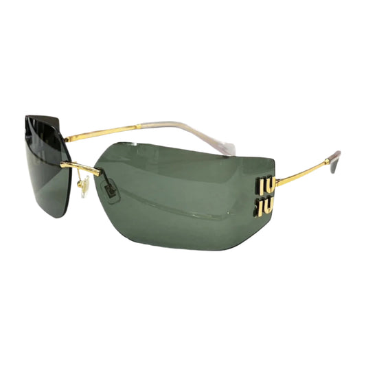 Big-name Miujia 54y Sunglasses Women's High-end Sense Zhang Yuanying, The Same Borderless Sunglasses, UV Protection and Eye Protection