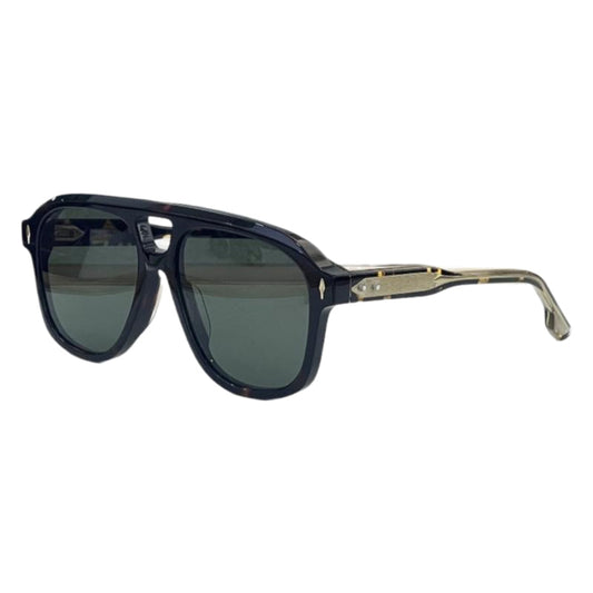 Cross-border JACQ European and American Fashion Sunglasses Men's Anti-ultraviolet Light Luxury Handmade Square Big-name Sunglasses Women's Advanced Sense