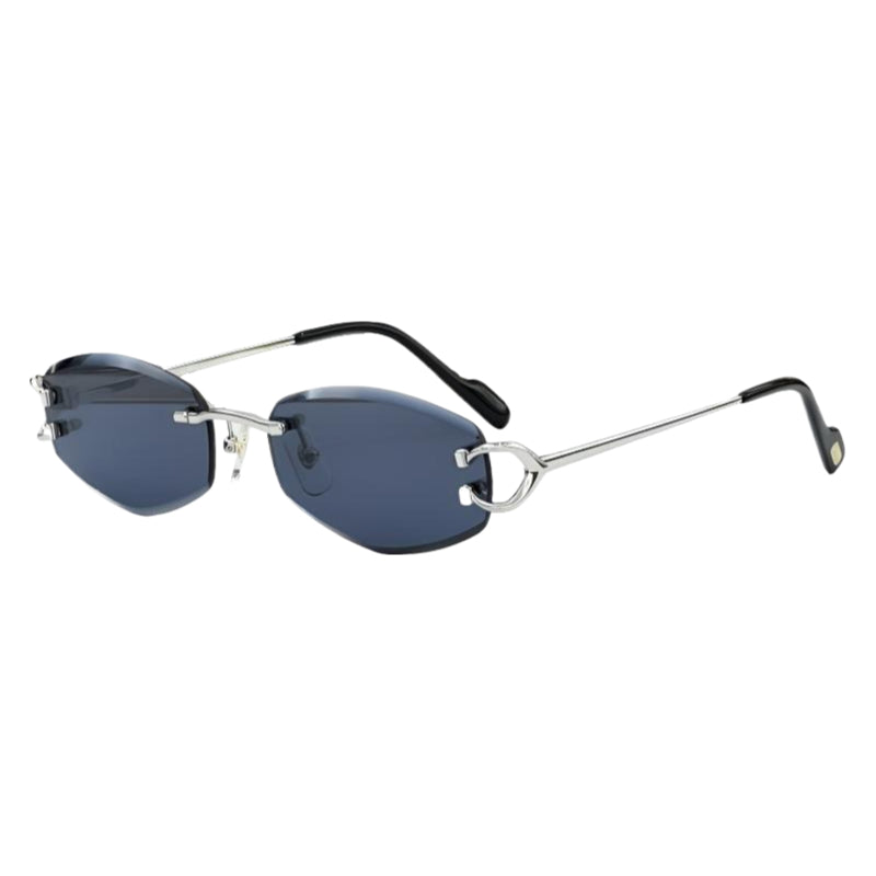 Cross-border CT0467S Fashion Frameless Sunglasses Women's High-end Big-name Sunglasses High-version Men's UV Protection