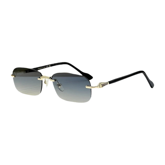 GG1221S Sunglasses Women's High-end Fashion Personality Xiaohongshu Ins The Same Frameless High-version Sunglasses Men