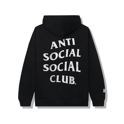 ASSC x Undefeated Paranoid Black Hoodie (Reflective)