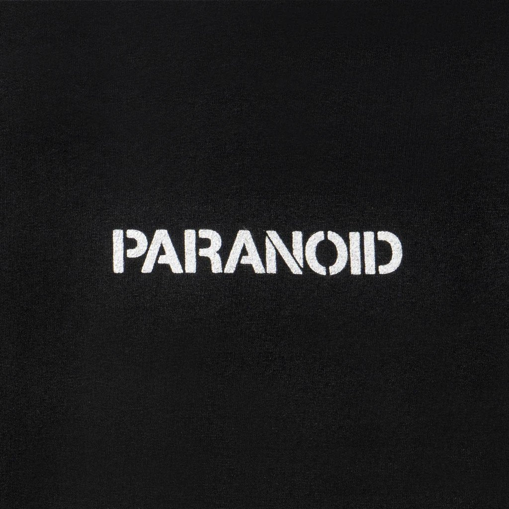 ASSC x Undefeated Paranoid Black Hoodie (Reflective)