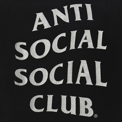 ASSC x Undefeated Paranoid Black Hoodie (Reflective)