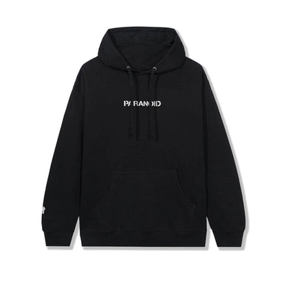 ASSC x Undefeated Paranoid Black Hoodie (Reflective)