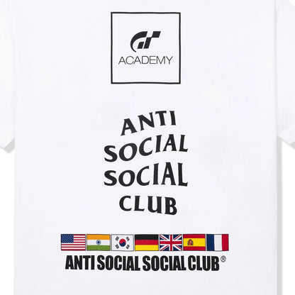 ASSCxGran Turismo Flag Tee - White