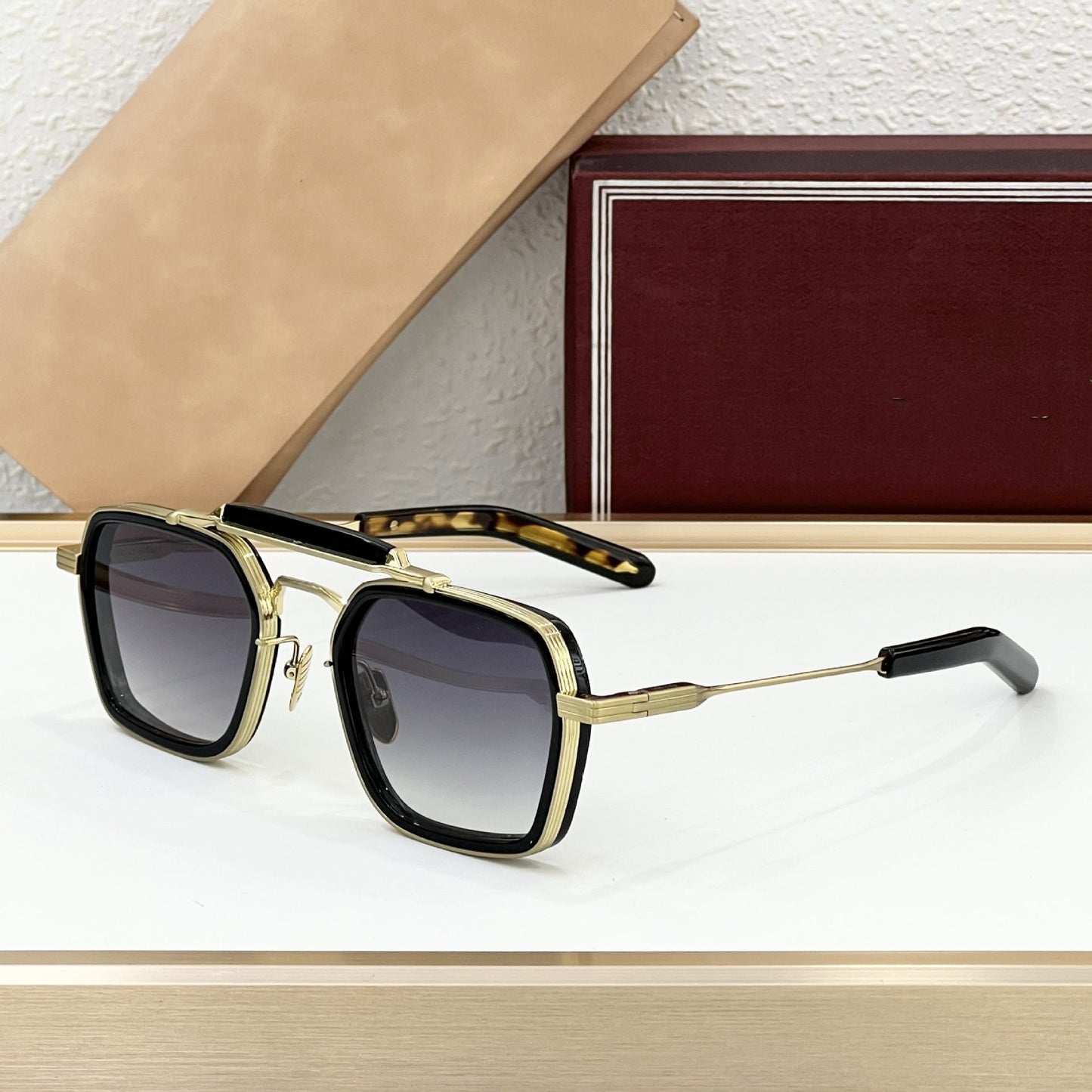 Cross-border JACQ Fashion Handmade Glasses Women's High-end Sense Big-name Sunglasses Men's UV-proof High-version Sunglasses Tide