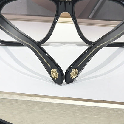 Cross-border JACQ European and American Fashion Sunglasses Men's High-end Square Plate Glasses Big-name Sunglasses Women's UV Protection