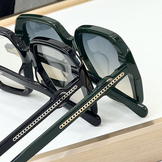 Cross-border Fashion Sunglasses Women's High-end Xiaoxiang Glasses 5918-S Trendy Street Photo Sunshade Sunglasses High Version