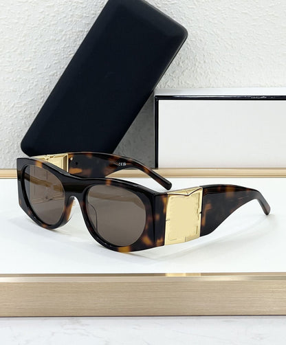 Cross-border European and American Fashion Versatile Sunglasses Men's Trend Large Frame Sunglasses Women's UV Protection Street Shot GV40028I