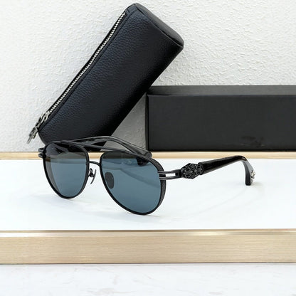 Croix Cross-border Titanium Edition Metal Sunglasses High-end Luxury Sunglasses Men's Party Street Shooting Cool Trend CH8308