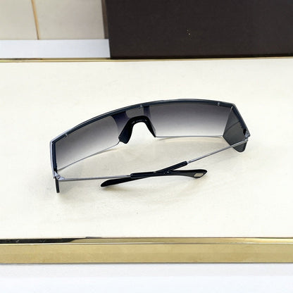 Cross-border Exclusive for Tom's Home, Popular in Europe and America, Luxury Men's and Women's Square Frame One-piece Glasses, Sunscreen, Fashion Sunglasses, Sunglasses.