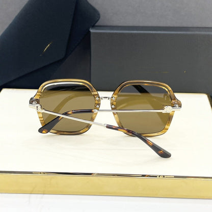 Dujia Fashion Sunglasses Women's High-end Sense, Large Frame and Thin European and American Popular Sunglasses Anti-ultraviolet DG4422