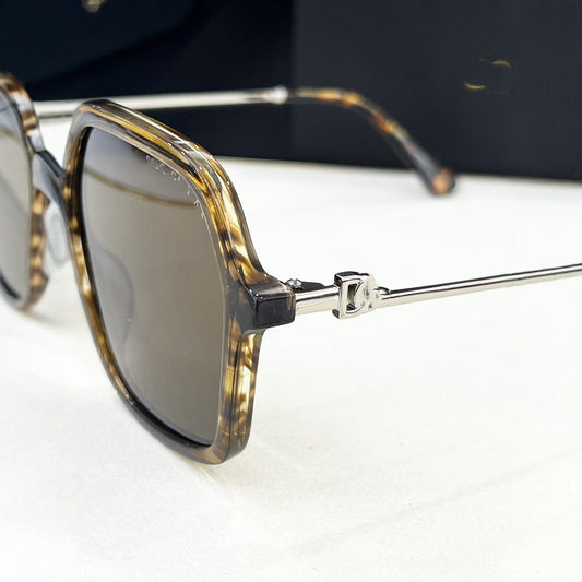 Dujia Fashion Sunglasses Women's High-end Sense, Large Frame and Thin European and American Popular Sunglasses Anti-ultraviolet DG4422