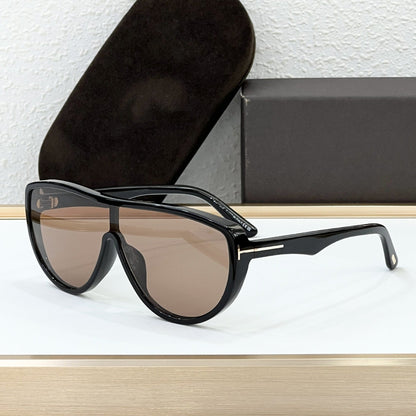 Cross-border European and American Fashion Sunglasses Men's High-end Sense Personalized Large-frame Toad Glasses Big-name Sunglasses Women's UV Protection