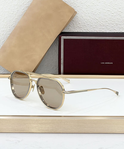 JACQ Cross-border Fashion Luxury Metal Frame Sunglasses High Version Men's and Women's Sunglasses UV Protection COMMANDER