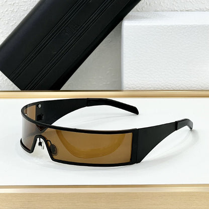 D New Fashion Design Headband Sunglasses Xiaohongshu Same Outdoor Sports Sunglasses High Sense of Tide Punk