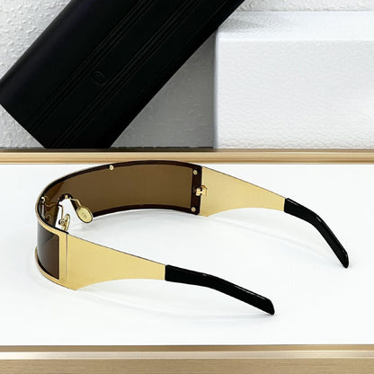 D New Fashion Design Headband Sunglasses Xiaohongshu Same Outdoor Sports Sunglasses High Sense of Tide Punk