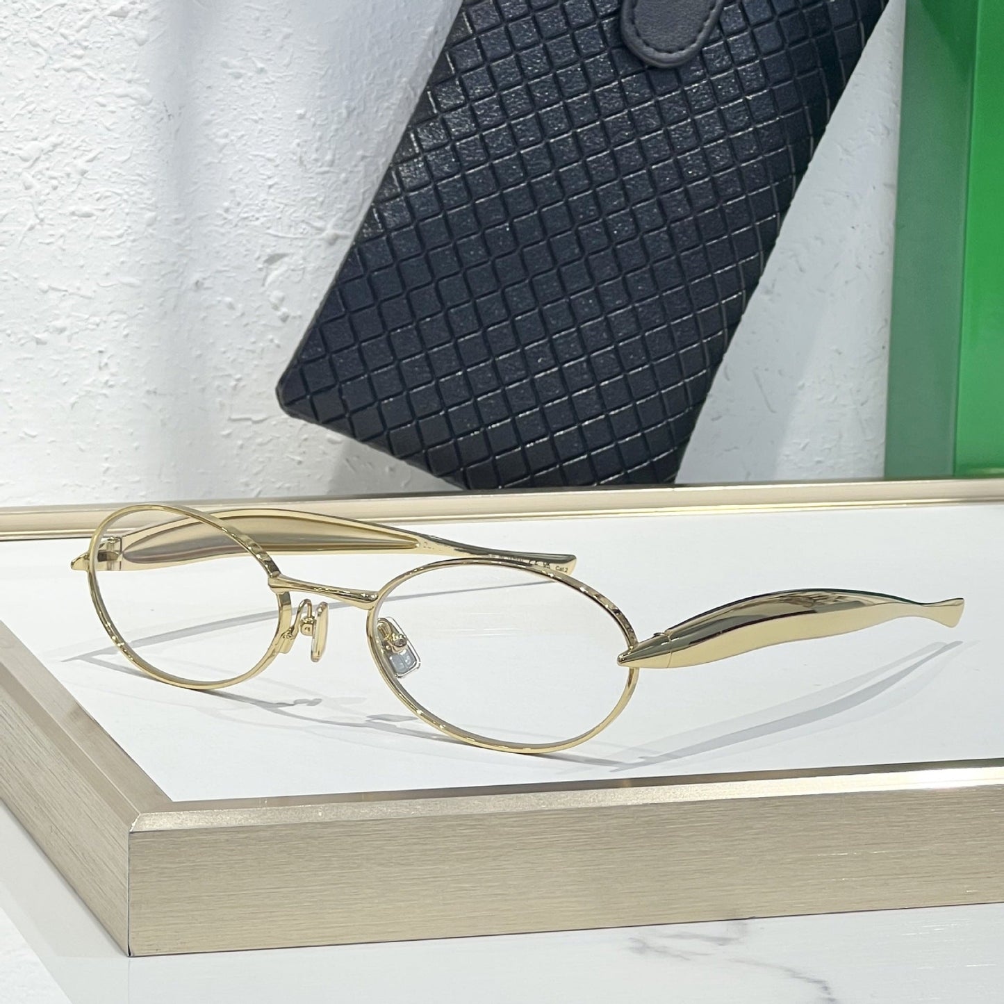 Cross-border European and American Sardines Metal Sunglasses Men's High-end Fashion Glasses Big-name Sunglasses Women's UV Protection