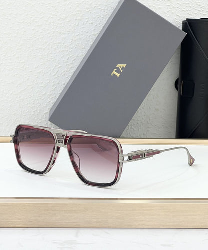 Cross-border Fashion Light Luxury Metal Toad Frame Vacation Trendy Men and Women Sunglasses Party Photo TOP Sunglasses DTS460