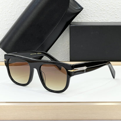 Cross-border European and American Fashion Sunglasses Women's Anti-ultraviolet Retro Plate Glasses High-end Men's Big-name Sunglasses