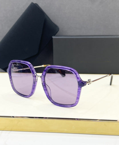 Dujia Fashion Sunglasses Women's High-end Sense, Large Frame and Thin European and American Popular Sunglasses Anti-ultraviolet DG4422