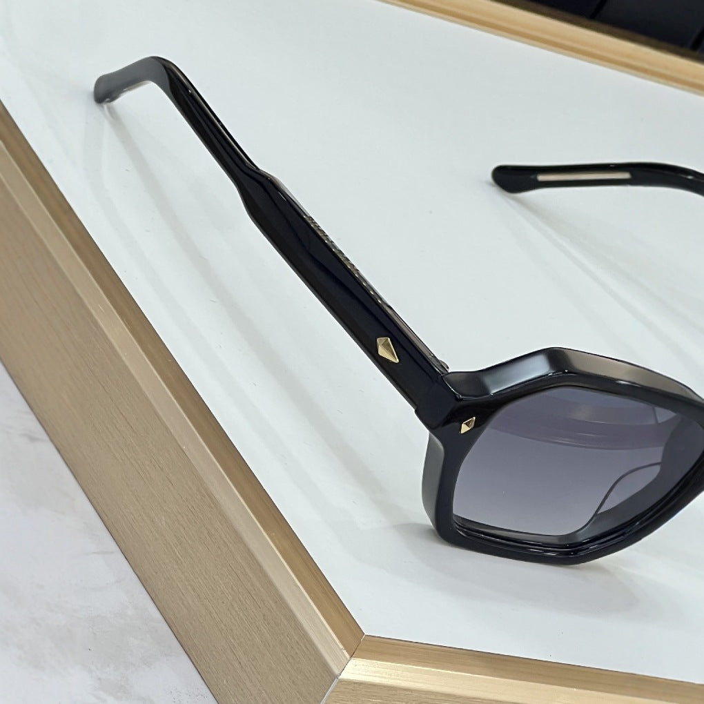 Cross-border JUDE Fashion Handmade Sunglasses Luxury Resort Trendy Version Hexagonal Square Anti-UV Sunglasses Unisex