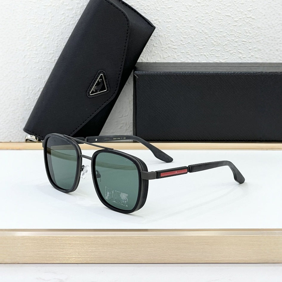 PRA Cross-border Simple and Versatile Classic Men's and Women's Fashion Sunglasses Large Frame Outdoor Sports Sunglasses SPR51XS