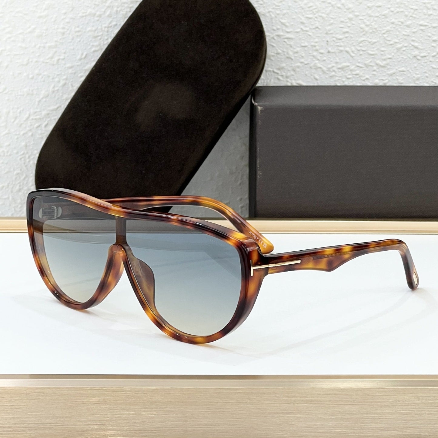 Cross-border European and American Fashion Sunglasses Men's High-end Sense Personalized Large-frame Toad Glasses Big-name Sunglasses Women's UV Protection