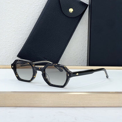 Cross-border JUDE Fashion Handmade Sunglasses Luxury Resort Trendy Version Hexagonal Square Anti-UV Sunglasses Unisex