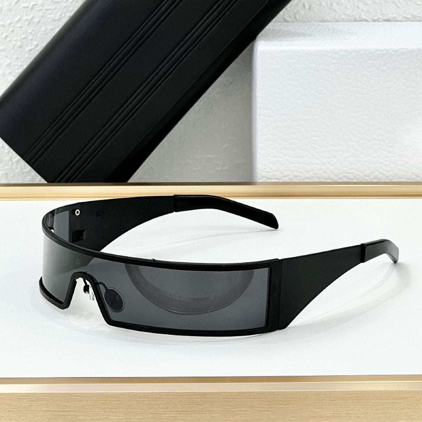 D New Fashion Design Headband Sunglasses Xiaohongshu Same Outdoor Sports Sunglasses High Sense of Tide Punk