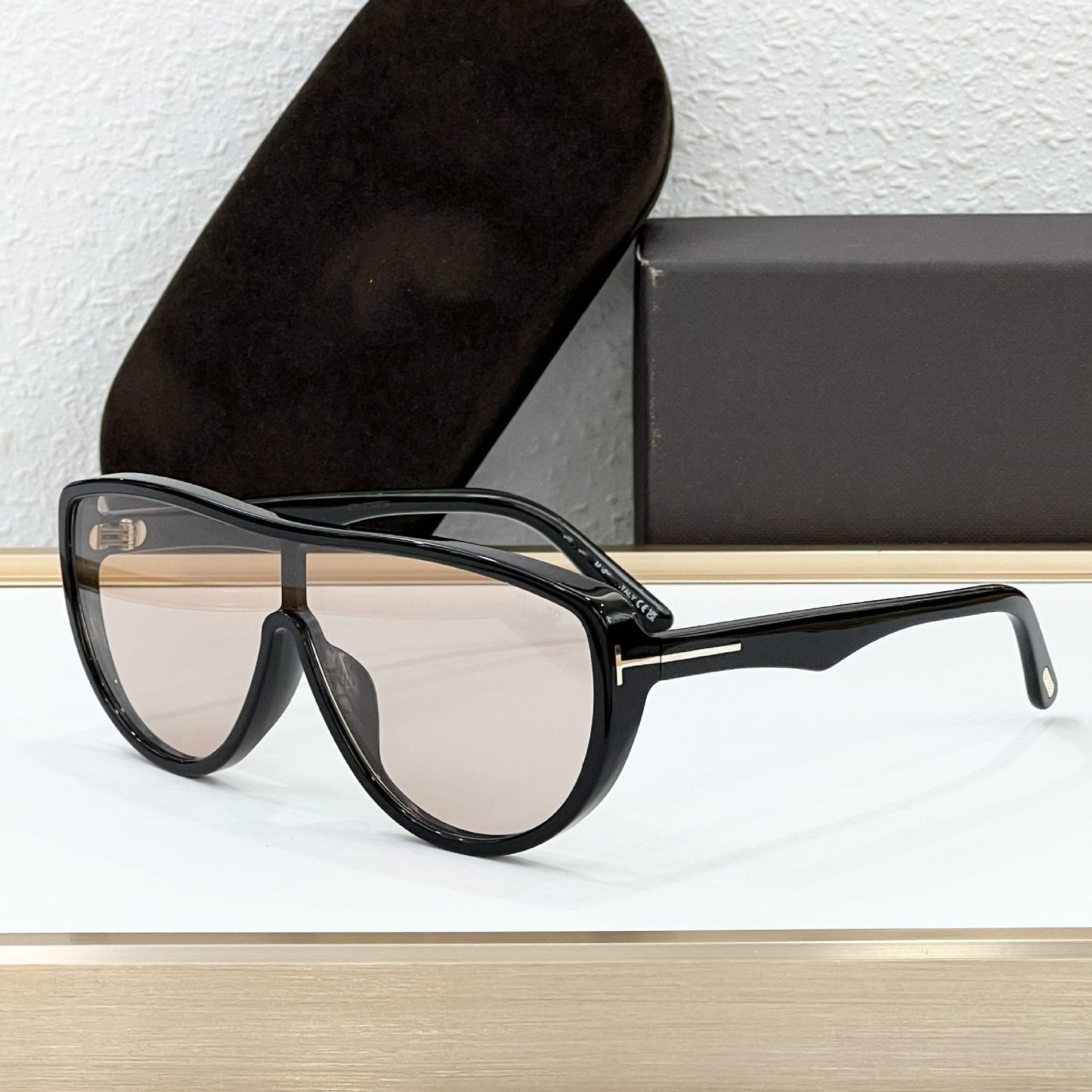 Cross-border European and American Fashion Sunglasses Men's High-end Sense Personalized Large-frame Toad Glasses Big-name Sunglasses Women's UV Protection