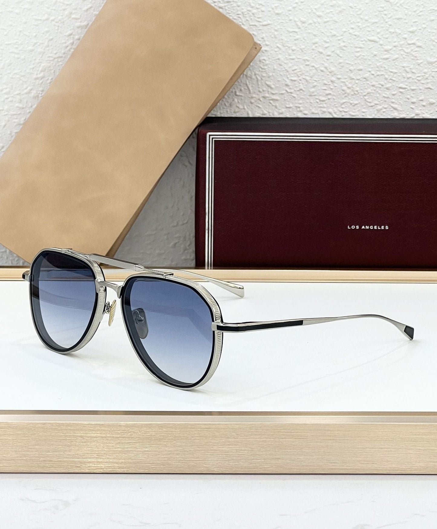 JACQ Cross-border Fashion Luxury Metal Frame Sunglasses High Version Men's and Women's Sunglasses UV Protection COMMANDER