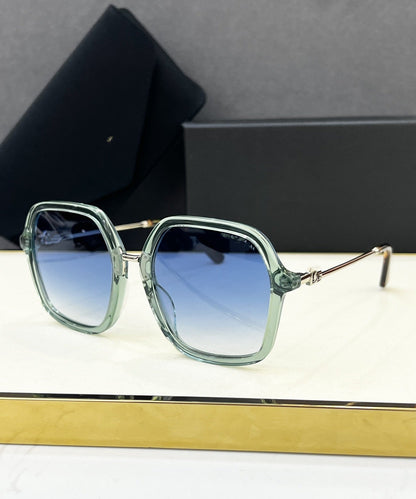 Dujia Fashion Sunglasses Women's High-end Sense, Large Frame and Thin European and American Popular Sunglasses Anti-ultraviolet DG4422