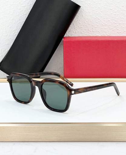 Poplar Woods New Hot-selling Sunglasses Women's High-end Square Fashion Sunglasses Men's Outdoor UV Protection SL 715