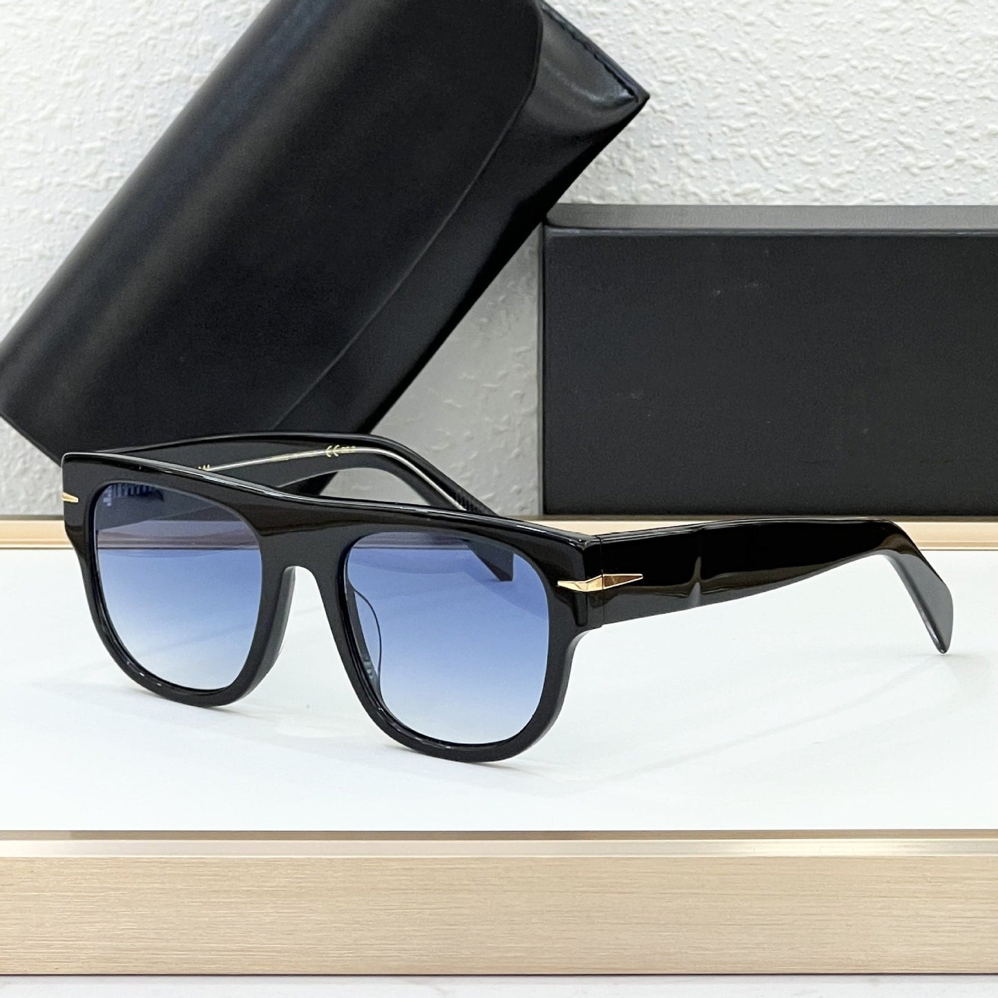 Cross-border European and American Fashion Sunglasses Women's Anti-ultraviolet Retro Plate Glasses High-end Men's Big-name Sunglasses