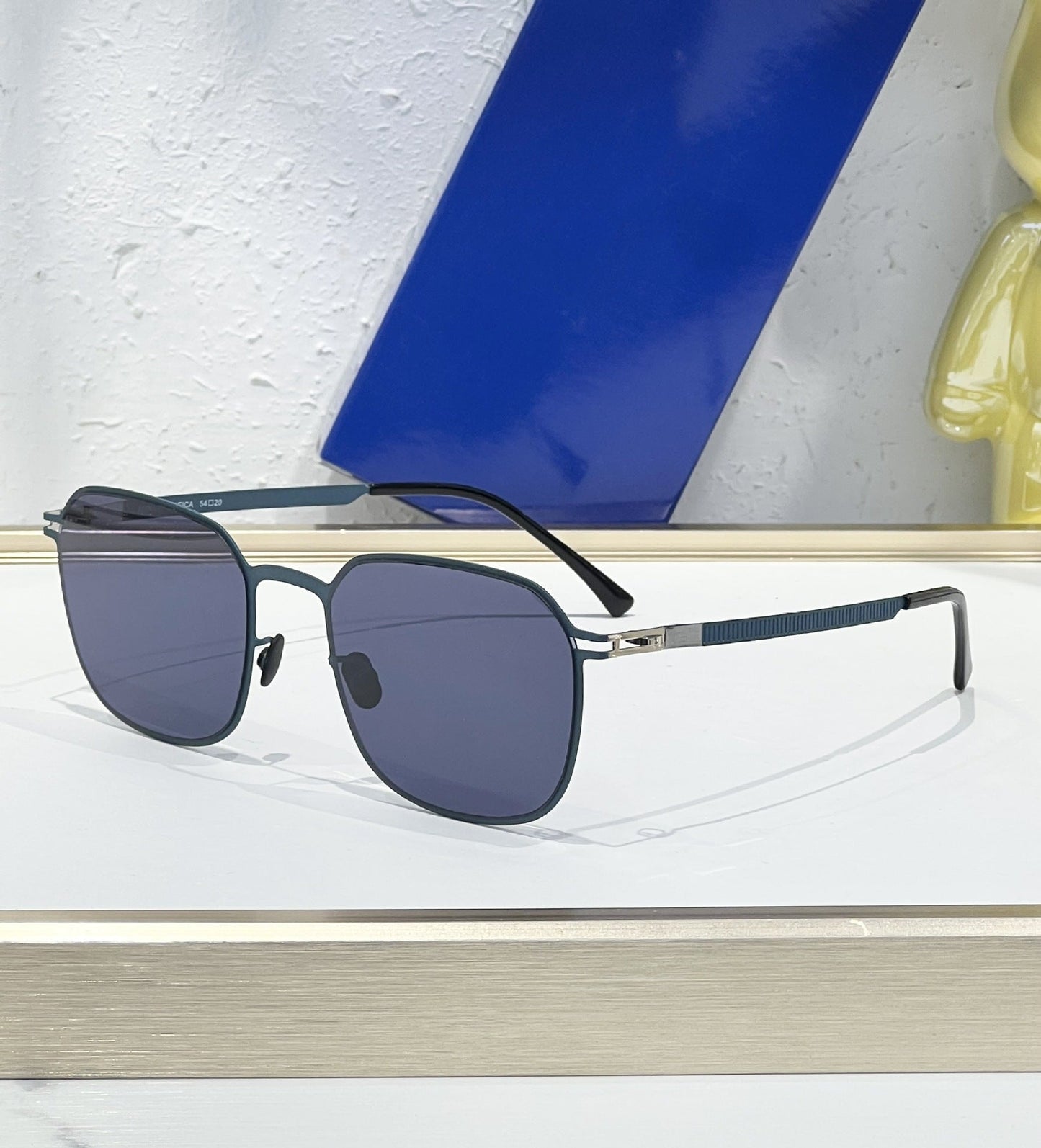 Cross-border Fashion Square Sunglasses Men's High-end Sense Light Luxury Versatile High Version Sunglasses Women's UV Protection ILEICA