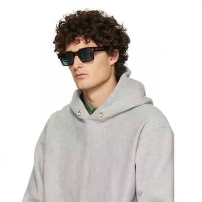 Cross-border JACQ New Fashion Box Sunglasses Men's High-end Sense Retro Versatile Sunscreen Sunglasses Women's UV Protection