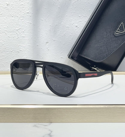 PRA Cross-border Fashion Toad Round Sports Classic Red Label Men's Sunglasses Ultra-light Outdoor Women's Sunglasses SPR56XS