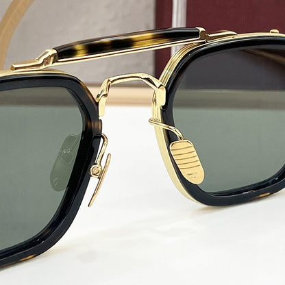 Cross-border JACQ Fashion Handmade Glasses Women's High-end Sense Big-name Sunglasses Men's UV-proof High-version Sunglasses Tide